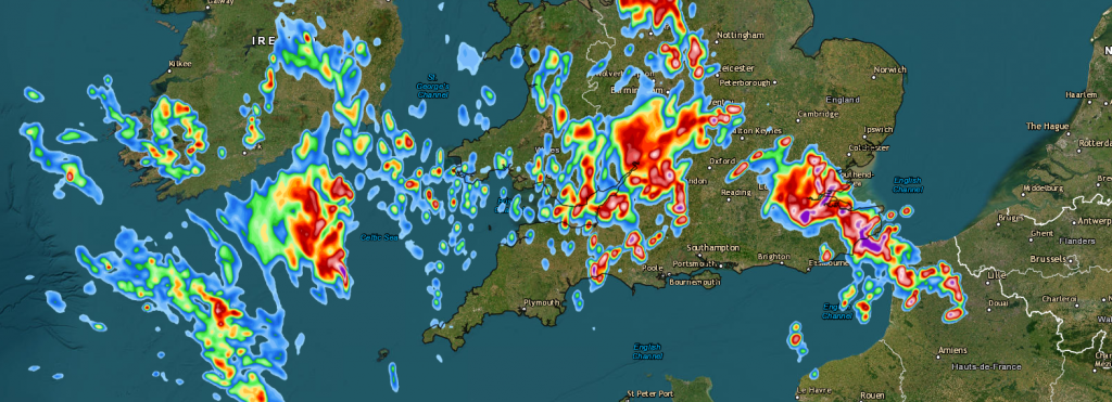 Rising temperatures, heavy downpours & thunderstorms